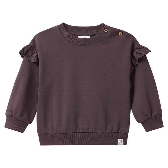Baby Sweatshirt mit Rüschen