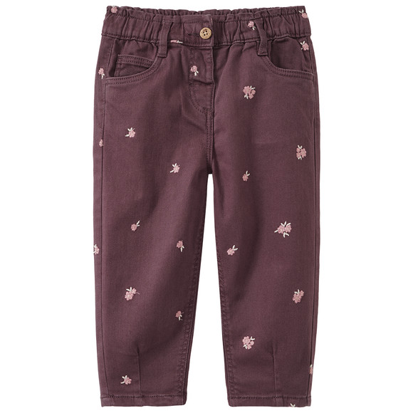 Baby Paperbag-Jeans im 5-Pocket-Style