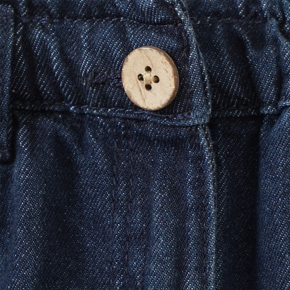 Baby Paperbag-Jeans aus Raw Denim