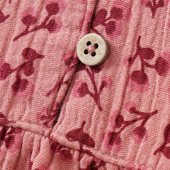 Baby Musselin-Bluse mit Blümchen