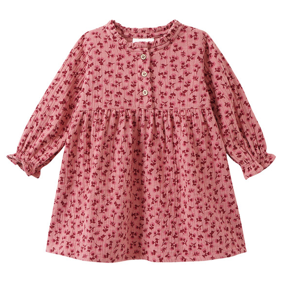 Baby Musselin-Kleid mit Blümchen