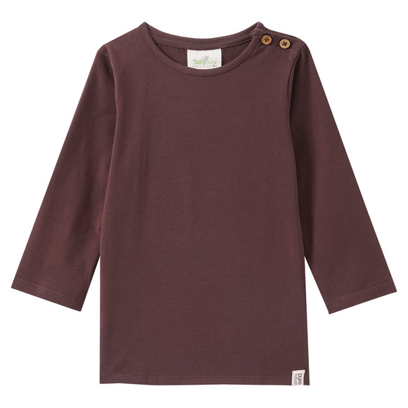 2 Baby Langarmshirts mit Feigen