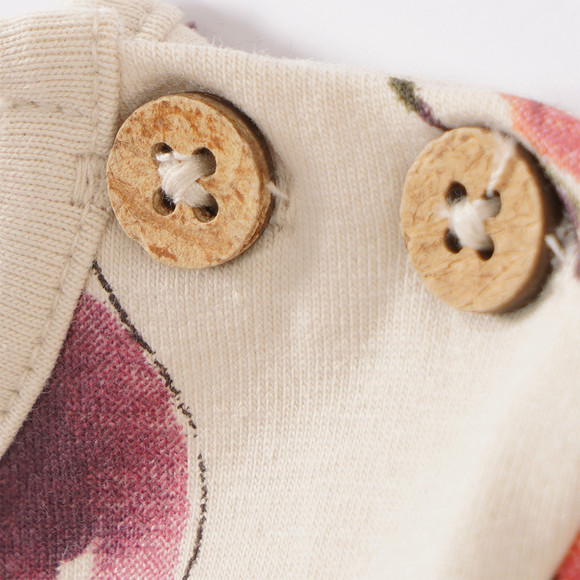 2 Baby Langarmshirts mit Feigen