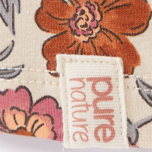 2 Baby Langarmshirts mit Blümchen