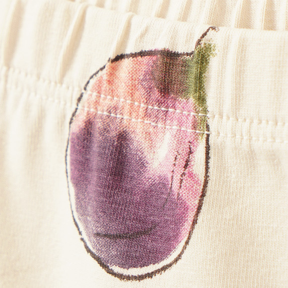 2 Baby Leggings mit Feigen