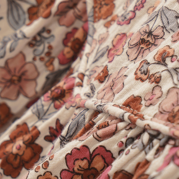 Baby Musselin-Kleid mit Blümchen