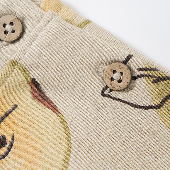 Baby Sweatshirt mit Apfel-Print