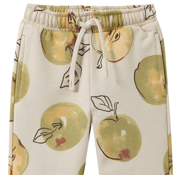 Baby Jogginghose mit Apfel-Print