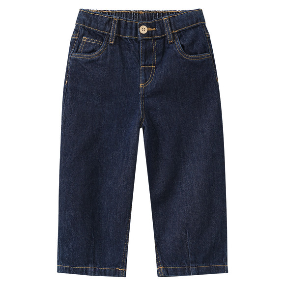 Baby Barrel-Jeans aus Raw Denim