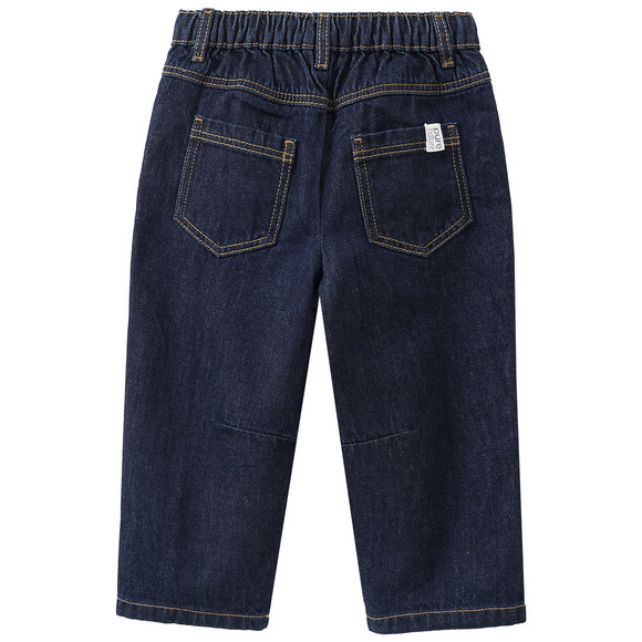 Baby Barrel-Jeans aus Raw Denim