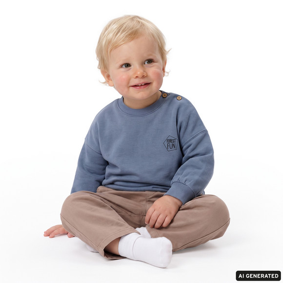 Baby Hose mit Bundfalten