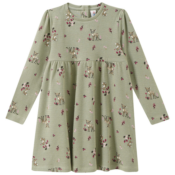 Mädchen Kleid mit Allover-Print