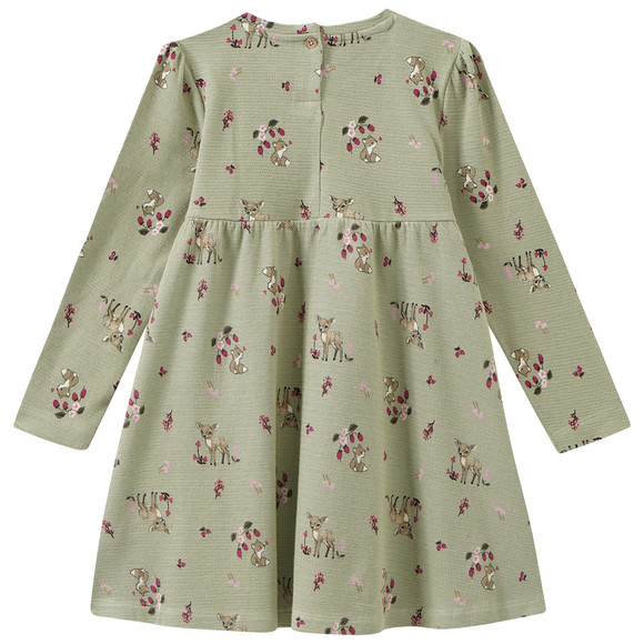 Mädchen Kleid mit Allover-Print