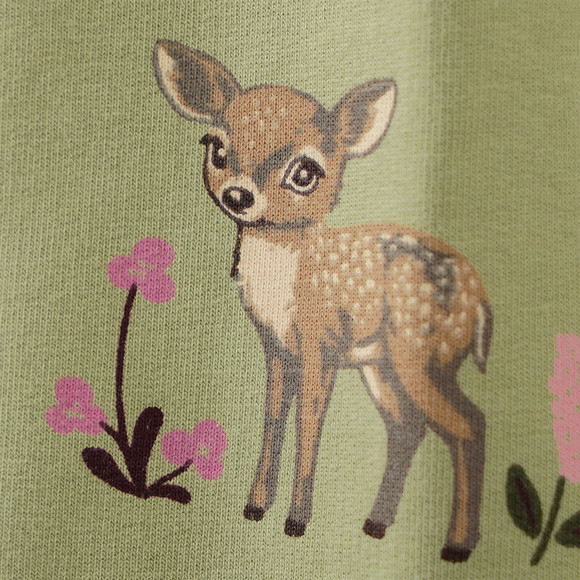 Mädchen Sweatleggings mit Allover-Print
