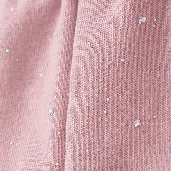 Mädchen Sweatleggings mit Glitzer-Print