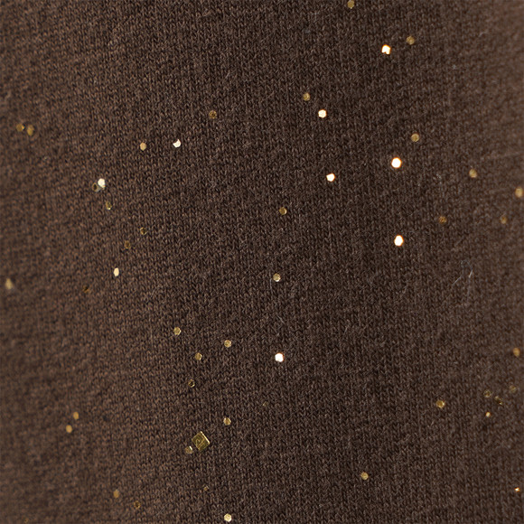 Mädchen Sweatleggings mit Glitzer-Print