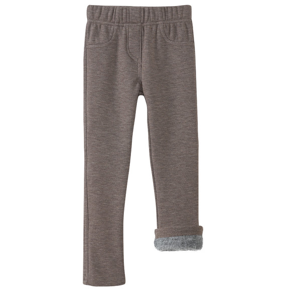 Mädchen Thermo-Leggings mit weichem Plüsch