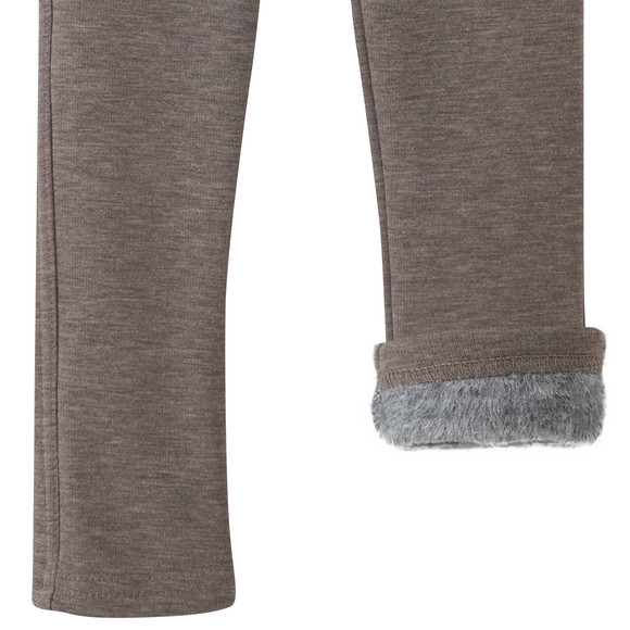 Mädchen Thermo-Leggings mit weichem Plüsch