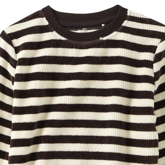 Jungen Langarmshirt mit Rippstruktur