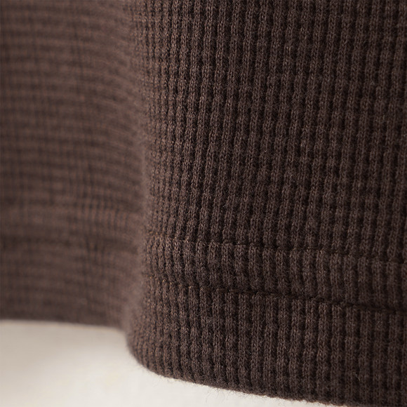 Jungen Langarmshirt mit Waffelstruktur