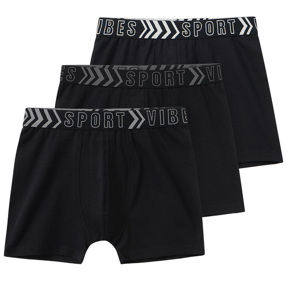 3 Jungen Boxer aus Bio-Baumwolle