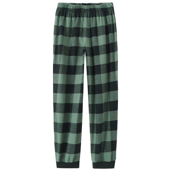 Pyjama voor jongens met een flanellen broek