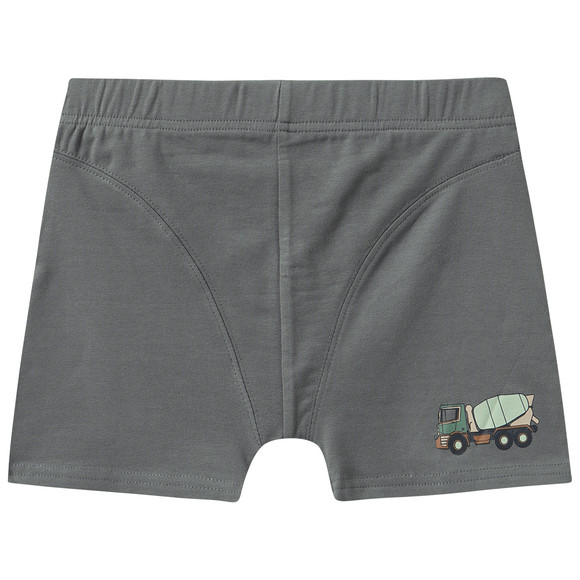 3 Jungen Boxer mit Auto-Prints