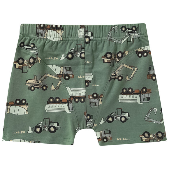 3 Jungen Boxer mit Auto-Prints