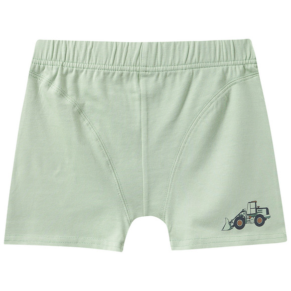 3 Jungen Boxer mit Auto-Prints