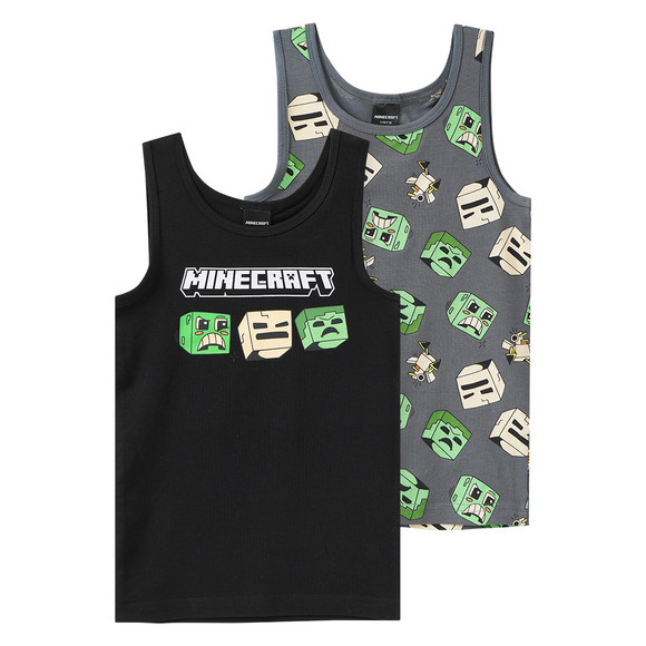 2 Minecraft Unterhemden im Set