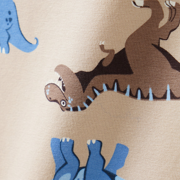3 Jungen Unterhemden mit Dino-Motiven