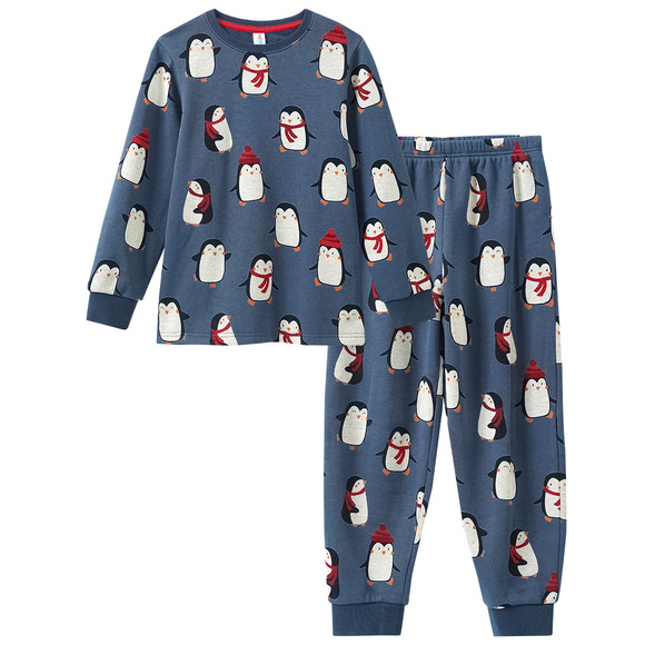 Pyjama voor jongens met pinguïnmotieven