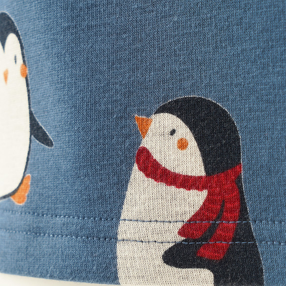 Pyjama voor jongens met pinguïnmotieven
