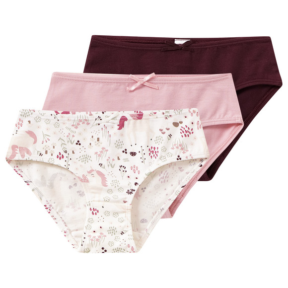 Set van 3 meisjesonderbroeken