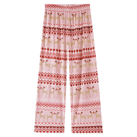 Mädchen Nicki-Schlafanzug mit Allover-Print