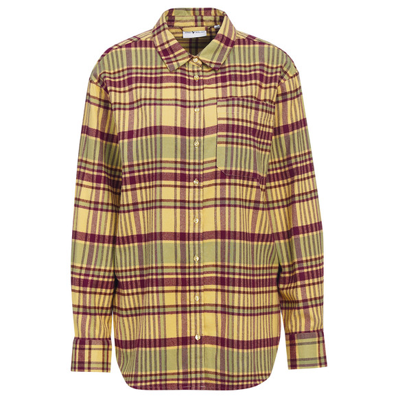 Damesblouse met ruitjespatroon