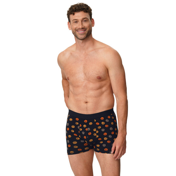 Herren Retroshorts im Halloween-Look