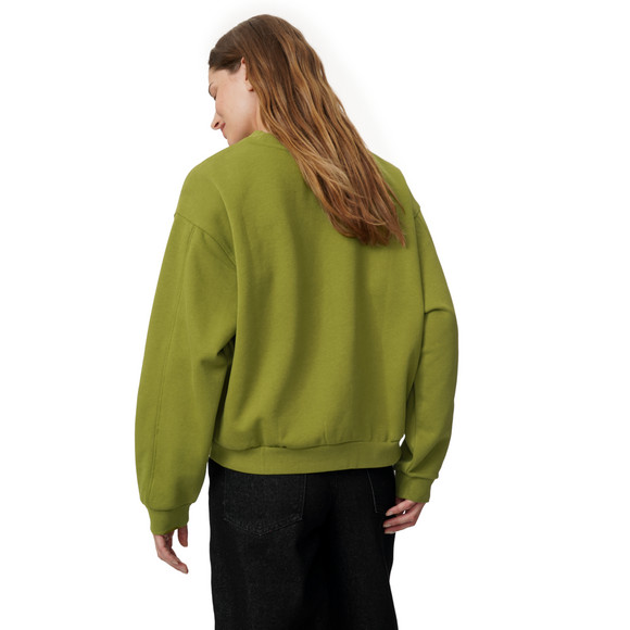 Dames-sweatshirt in effen kleur