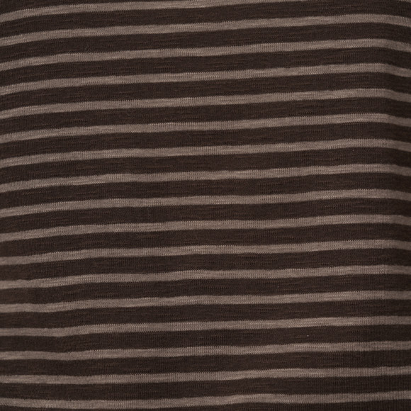 Dames-T-shirt met lange mouwen, gestreept
