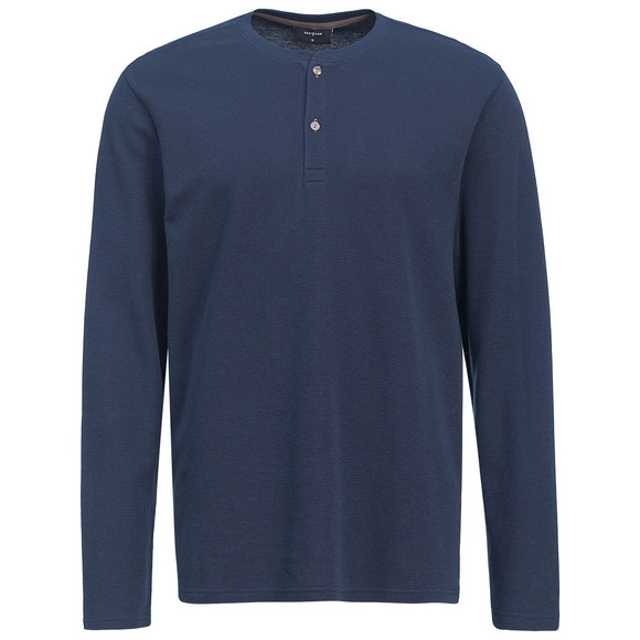 Herren Schlafshirt in Unifarben