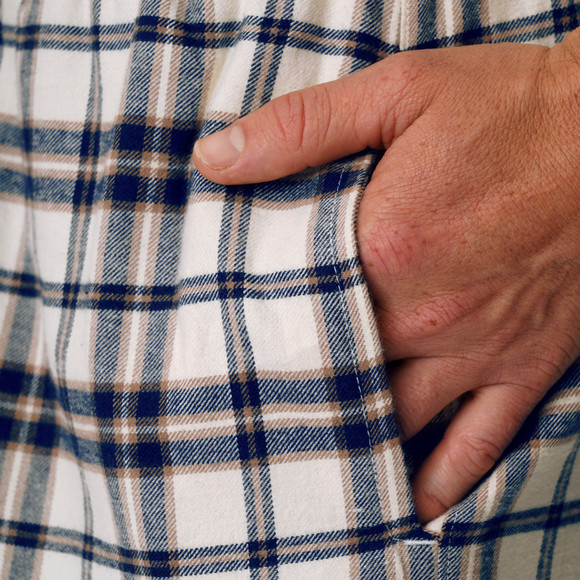 Herren Schlafhose mit Karo-Muster