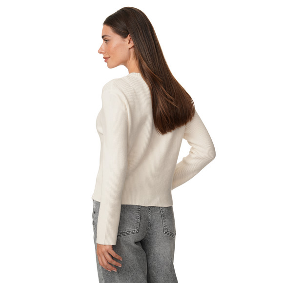Damen Strickjacke mit Herzknöpfen