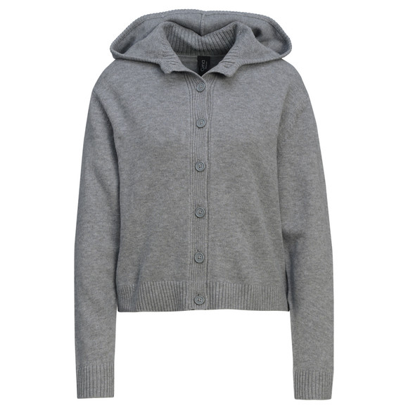 Damen Strickjacke mit Kapuze