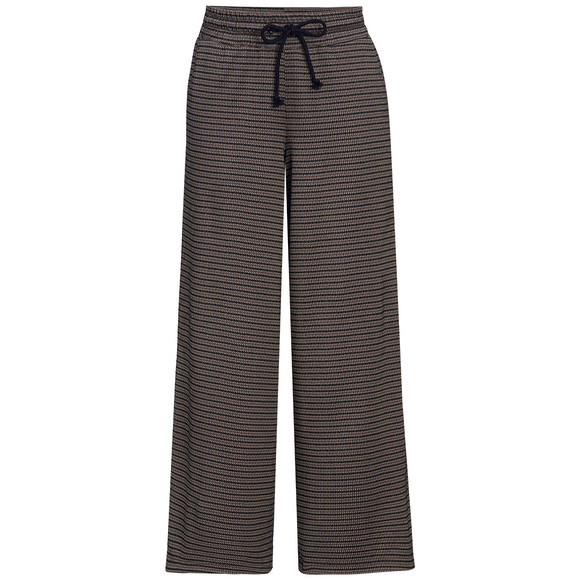 Damen Wide-Leg-Hose im Karo-Look