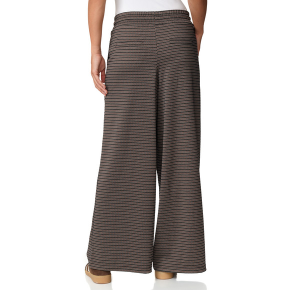 Damen Wide-Leg-Hose im Karo-Look