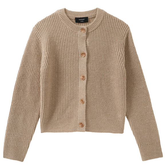 Mädchen Strickjacke mit Knöpfen