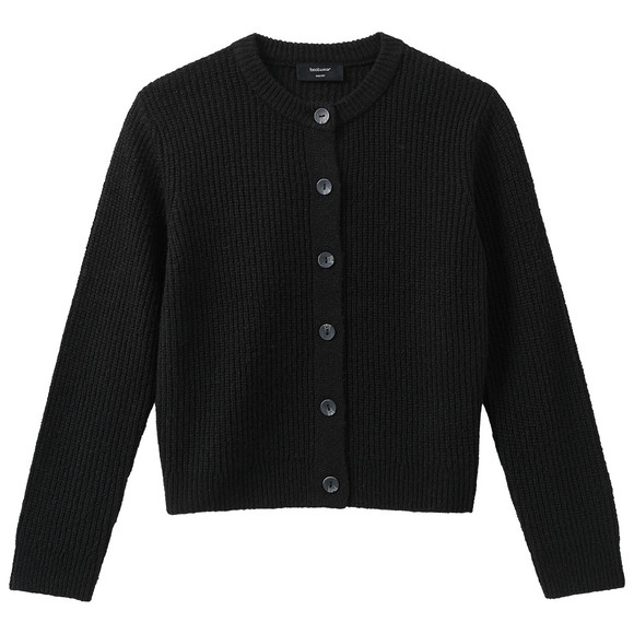 Mädchen Strickjacke mit Knöpfen