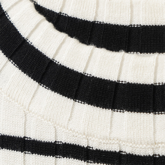 Mädchen Langarmshirt mit Rippstruktur