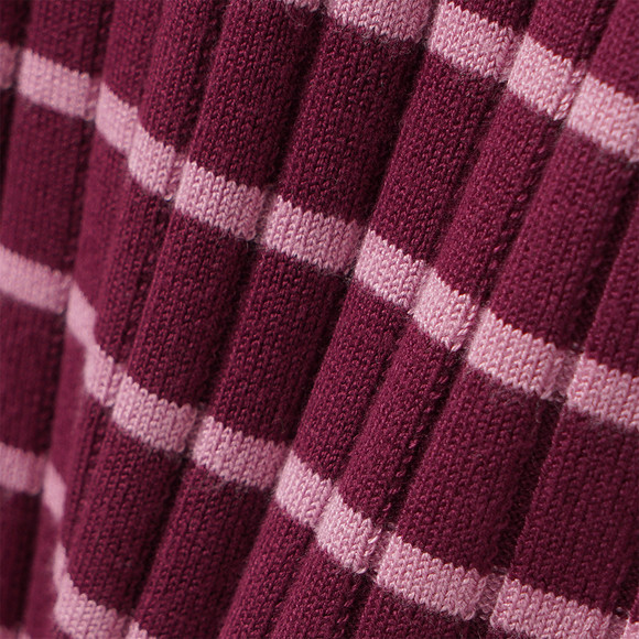 Mädchen Langarmshirt mit Rippstruktur