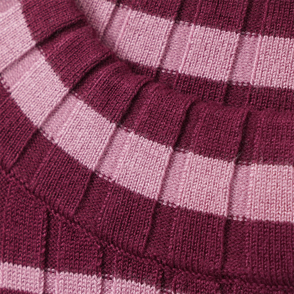 Mädchen Langarmshirt mit Rippstruktur